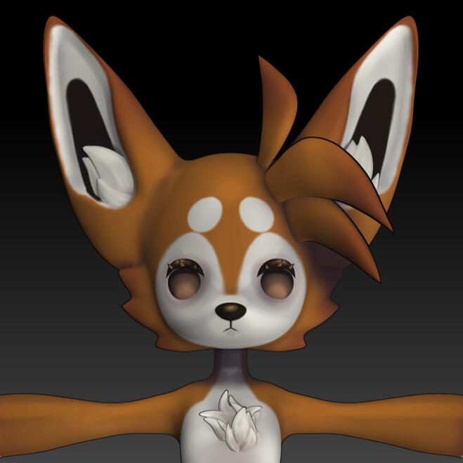 Anthropomorphic Fox