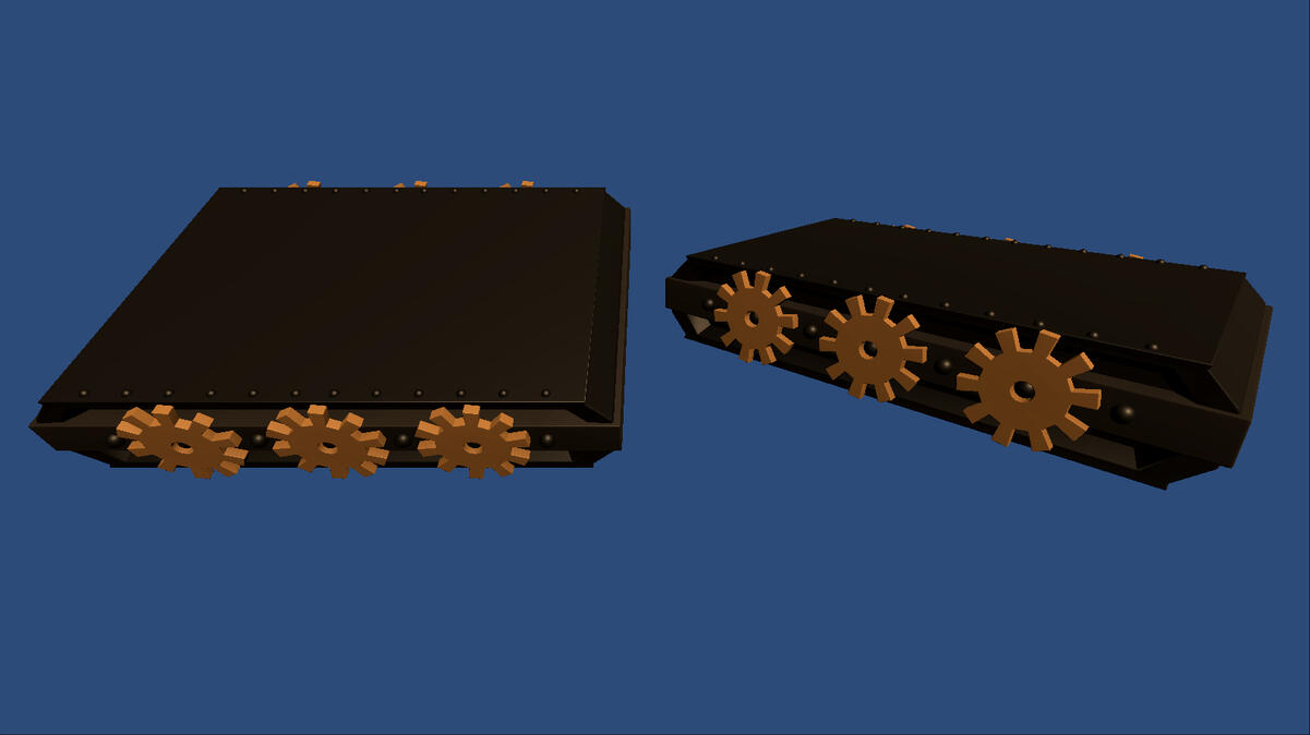 Moving Platform Textured Model