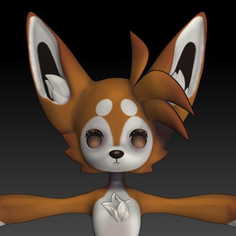 Anthropomorphic Fox