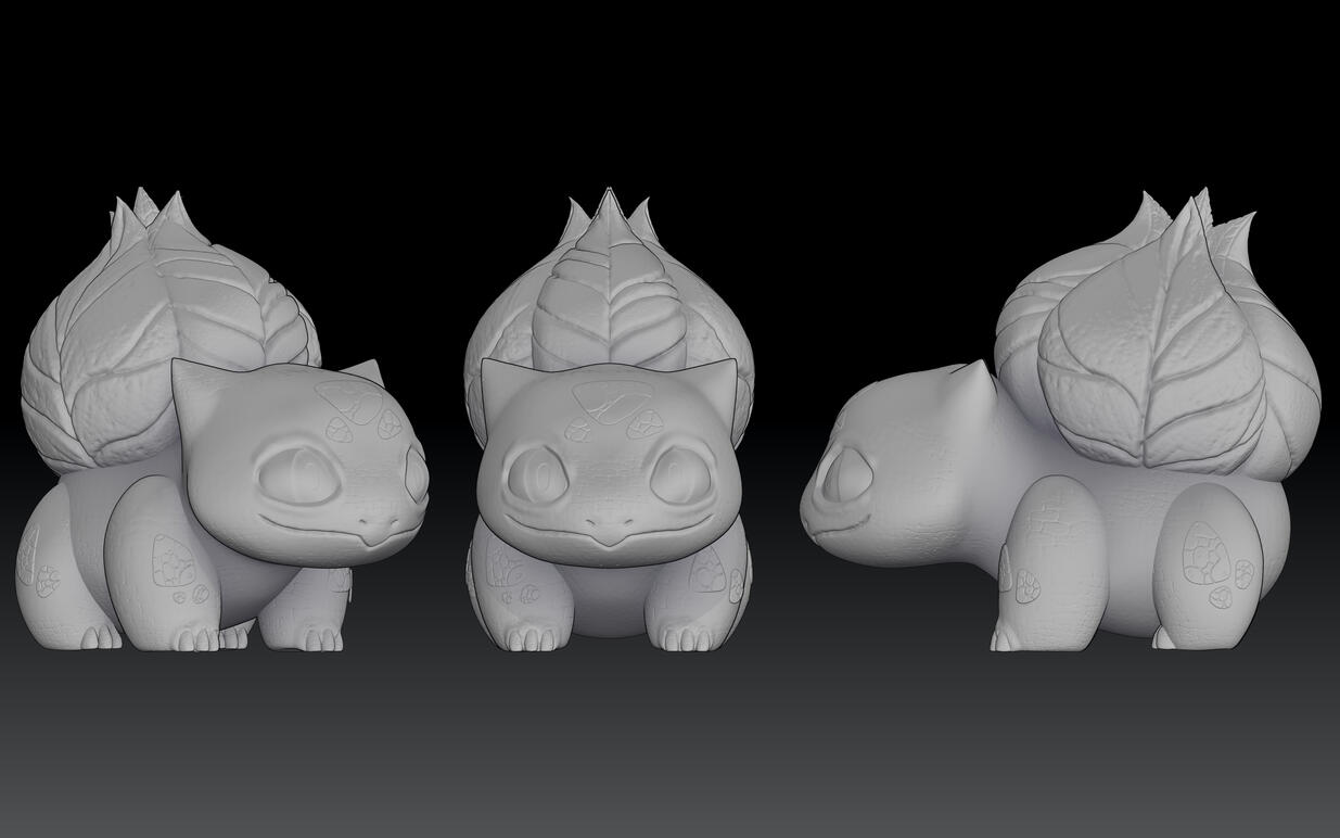 Bulbasaur Base Sculpt